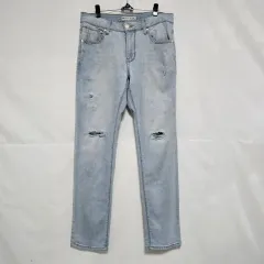 NIX ライトブルー デニムジーン メンズ 32-33インチ 0715