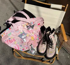 ZARA Sanrio コラボ クロミ バッグ + 財布 + ウォーカーブーツ 230