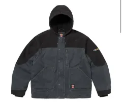 Supreme x DICKIES コーデュラ デニム ウォーク フーディー ジャケット ブラック XL