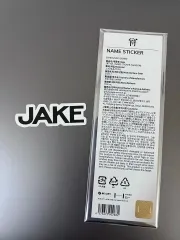 (ジェイク) ENHYPEN YOI 日本 ポップアップ ストア ネーム ステッカー