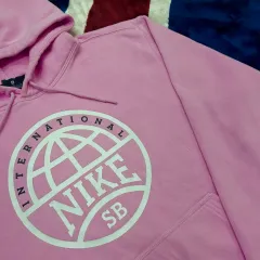 XL NIKE SB フード/ピンク/起毛