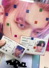TXT ヨンジュン Blue Hour ラキドロ ピンク 希少レア ドアップ メルカリ