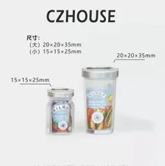 ミニチュア クリアボトルセット 食玩 **人形用