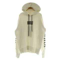 ディーゼル DIESEL スウェットパーカー プルオーバー 長袖 プリント M ホワイト /MY ■OS ■ECD001