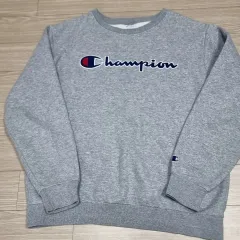 韓国製 Champion トレーナー グレー (100)