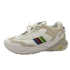 ピーエスポールスミス PS Paul Smith レースアップ テクニカルスニーカー シューズ ローカット 42 ホワイト /FF ■GY19のサムネイル