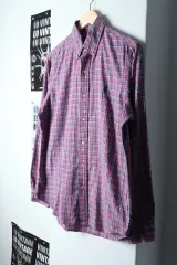 （ M ） ポロ Ralph Lauren(ラルフローレン) シャツ チェック柄 ポニー 限定版- 138B6
