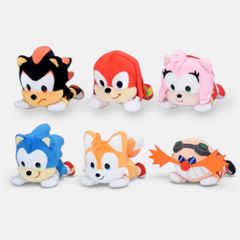 ソニック&フレンズ 寝そべり ミニぬいぐるみ 全種 シャドウ ナックルズ