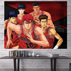 スラムダンク 額装 絵画 ポスター タペストリー キャンバスコット