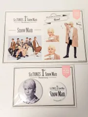新品未開封　Snow Man ラウール 1st Anniversary 缶バッジセット、ステッカー　2点セット