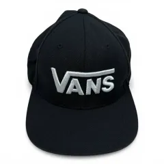 VANS ヴァンズ 刺繍 ロゴ スナップバック ブラック