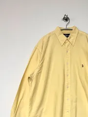 【RALPH LAUREN】90s YARMOUTH L/S オックスフォードシャツ 15 1/2 ラルフローレン 古着