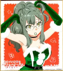 青春ブタ野郎はランドセルガールの夢を見ない 来場者特典 田村里美 ミニ色紙(双葉理央) 3週目