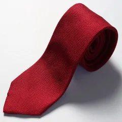 【ネクタイ】ステファノビジ　イタリア製　ガルザ　タイ　レッド