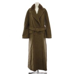 マックスマーラ MAX MARA チェスターコート ロング ベルト付き ウール