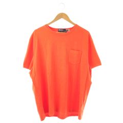 ポロ バイ ラルフローレン Polo by Ralph Lauren タグ付き ポケットTシャツ カットソー 半袖 XL オレンジ /SS ■OS