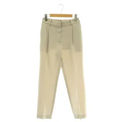 プラステ PLST 25SS トリアセブレンドテーパードパンツ センタープレス S ライトベージュ /CX ■OS