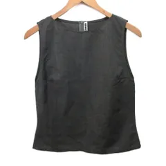 ジルサンダー JIL SANDER ブラウス カットソー ノースリーブ  モヘア混 グレー 34 ■IBO91のサムネイル