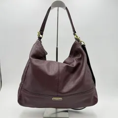 COACH（コーチ）マディソン フィービー ショルダーバッグ 2WAY レザー ボルドー系 ゴールドトーン金具 レディース 斜め掛け可 F31995