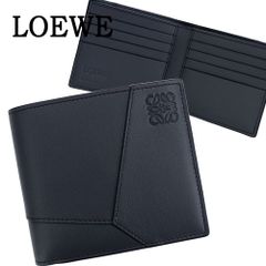 極美品 ロエベ パズル スリム コンパクト ウォレット 折り財布 現行