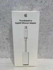 【新品未使用】Apple Thunderbolt Ethernet Adapter MD463ZM/A A1433 純正 LANアダプタ Mac対応