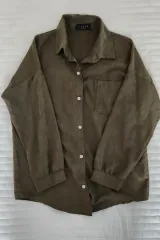 カーキ ヴィンテージ シャツ