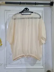 レディース 夏 涼しい レーヨン ブラウス 新品 バスト66