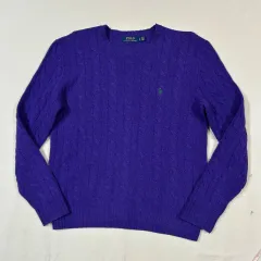 ポロ ラルフローレン ケーブル編み ウール カシミア ニット