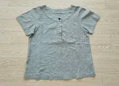 MHL MARGARET HOWELL(マーガレットハウエル) コットンリネン プルオーバー