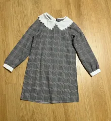 チェック ワンピース