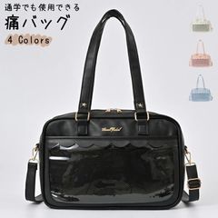 痛バッグ 痛バ スクールバッグ トートバッグ レディース 2WAY 推し活バッグ デコバッグ クリアバッグ JK 制服 推し活 推し活グッズ A4 大容量