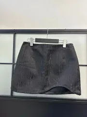 ZARA(ザラ) 新品 zara サテン アシンメトリー ミニスカート