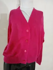 022 MAX MARA マックスマーラ 麻100％ ルーズ カーディガン 55