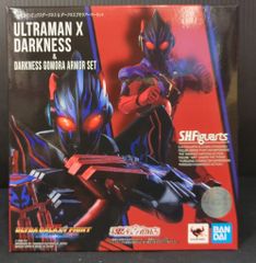 BANDAI SPIRITS SHFiguarts 울트라 갤럭시 파이트 뉴 제너레이션 히어로즈 울트라맨 엑스 다크니스 & 다크니스 고모라 아머 세트
