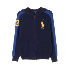 ポロ Ralph Lauren(ラルフローレン) ボーイズ ニット ジップアップパーカー フード付き