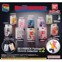 ベアブリック パッケージ チャーム コレクション ガチャ - グリーン