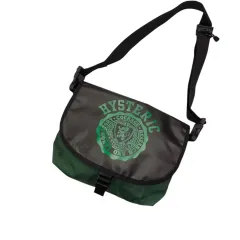 HYSTERIC GLAMOUR(ヒステリックグラマー) 2way メッセンジャーバッグ グリーン/アイボリー