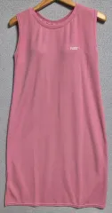 計測 XS ( 44 ) PUMA(プーマ) ピンク ノースリーブ ワンピース
