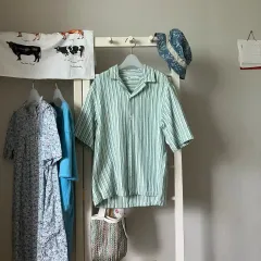 ZARA ザラ ストライプ 半袖 シャツ (s)