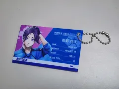 ブルーロック(ブルロ) 月永 レオ 原画 キャラクター プロフィール カード キーリング チャーム