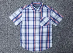 140 ー 150 Tommy Hilfiger(トミーヒルフィガー) キッズ チェック 半袖 シャツ