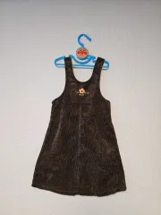 ミキハウス コーデュロイ ワンピース 130 (状態良好)