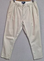 33 ー 34 ） POLO RALPH LAUREN(ポロラルフローレン) ベージュ クラシック チノパンツ コットンパンツ