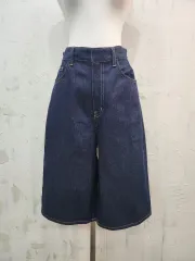 新品 herghe 生デニム ジンチョンショーツ S