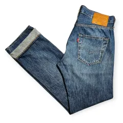 30 リーバイス 501 ビッグE オリジナル クラシックフィット クールデニム インディゴ#