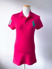 (本物) ラルフローレンビッグポニーカラーロング半袖Tシャツ (女性用) 85 )