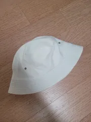 ホワイト 無地 バケットハット