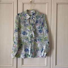 ETRO エトロ ペイズリー アニマル 動物 ボタニカル シャツ ブラウス 紫 ETRO エトロ ペイズリー アニマル 動物 ボタニカル シャツ ブラウス 紫