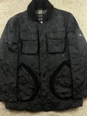バーバリー ブラックレーベル カモフラージュ ジャケット M