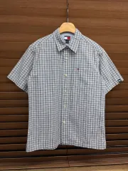 ヴィンテージ Tommy Hilfiger トミーヒルフィガー シャツ チェック柄